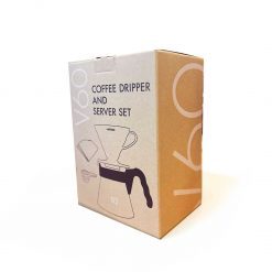 V60 Dripper & Server Set (Schwarz)